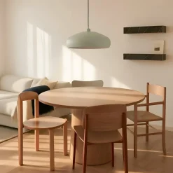 Pendellamper ^ Lindby hængelampe Elover, lysegrøn, Ø 45 cm, jern