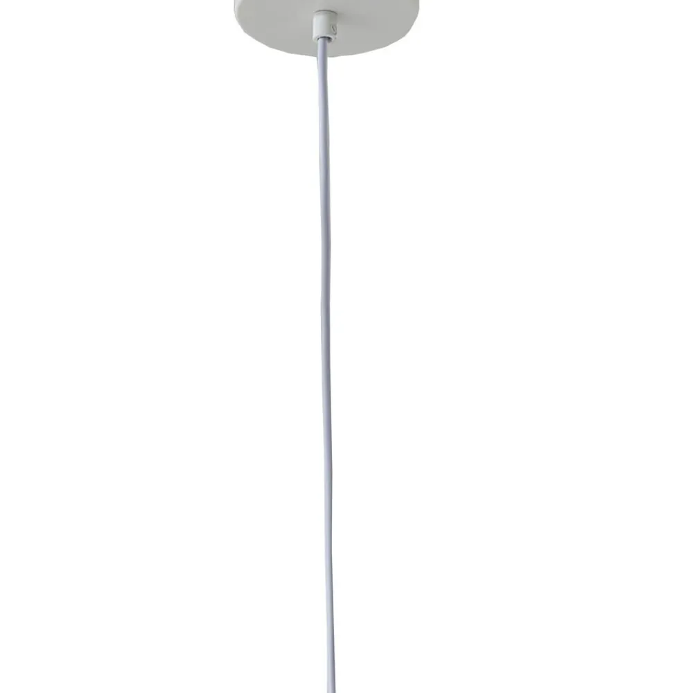 Pendellamper|Pendellamper ^ Lindby hængelampe Helin, hvid, Ø 35 cm, stof