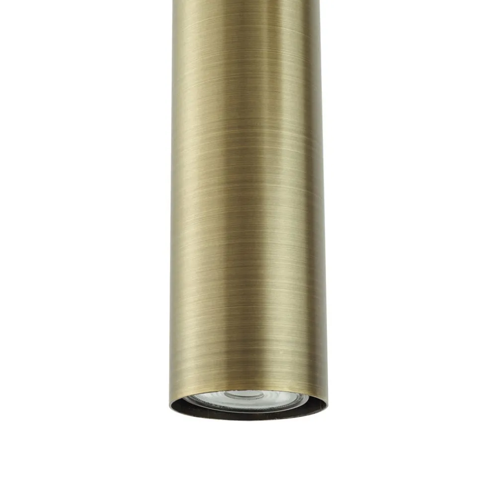 Lindby Pendellamper|Pendellamper > hængelampe Joffrey, Ø 24 cm, messing, 3 lyskilder, GU10
