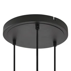 Lindby Pendellamper|Pendellamper > hængelampe Joffrey, Ø 24 cm, messing, 3 lyskilder, GU10