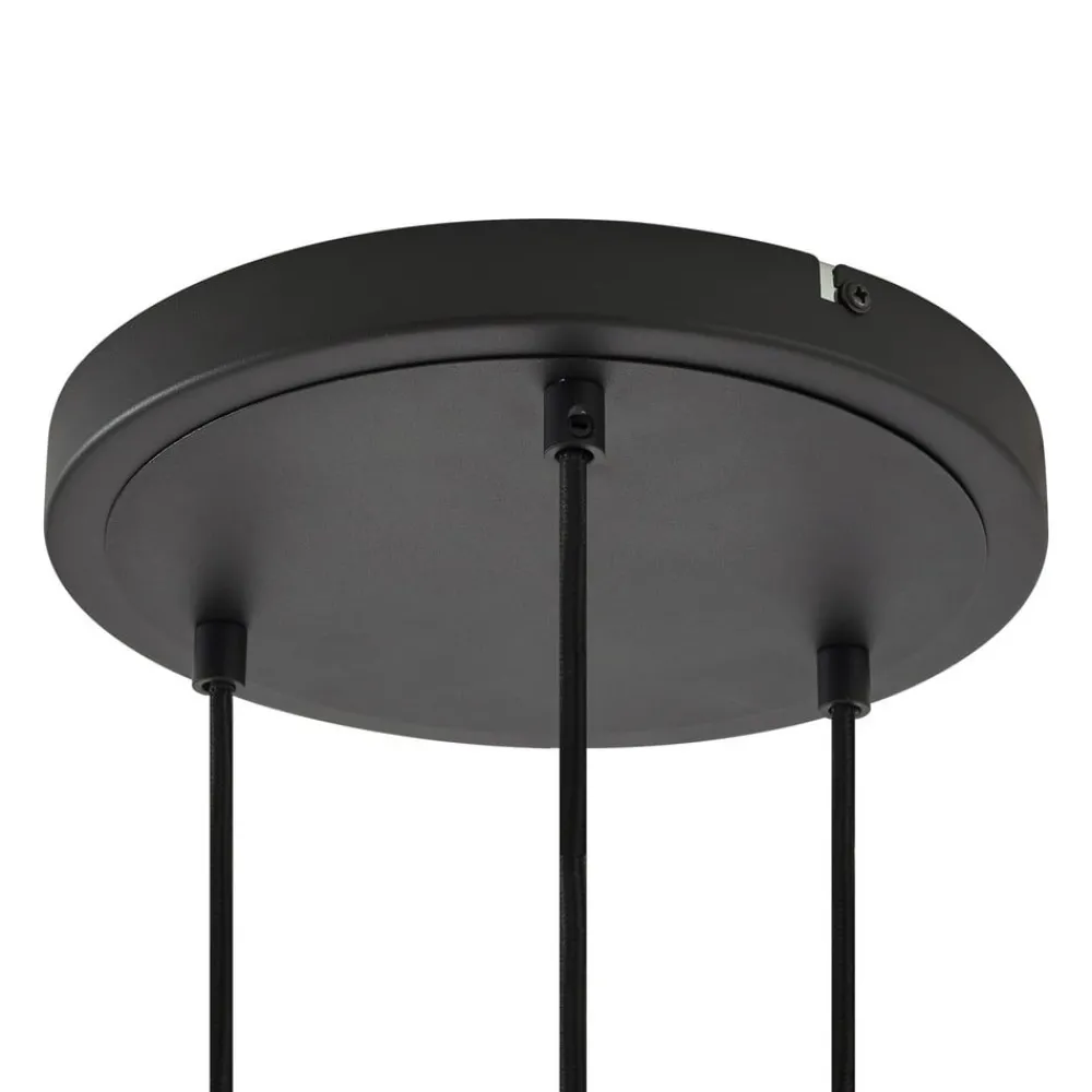 Lindby Pendellamper|Pendellamper > hængelampe Joffrey, Ø 24 cm, messing, 3 lyskilder, GU10