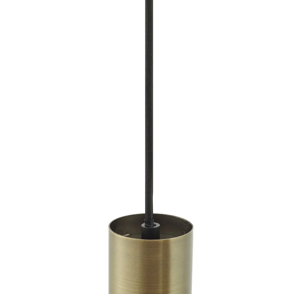 Lindby Pendellamper|Pendellamper > hængelampe Joffrey, Ø 24 cm, messing, 3 lyskilder, GU10