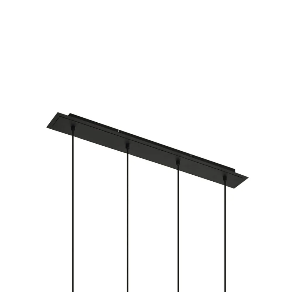 Lindby Pendellamper|Pendellamper > hængelampe Joffrey, 76 cm, sort, 4 lyskilder, GU10