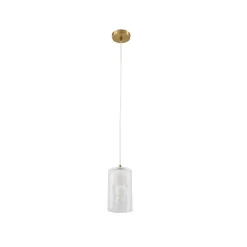 Lindby Pendellamper|Pendellamper > hængelampe Kupla, opal/klar, glas, 1 lyskilde, G9