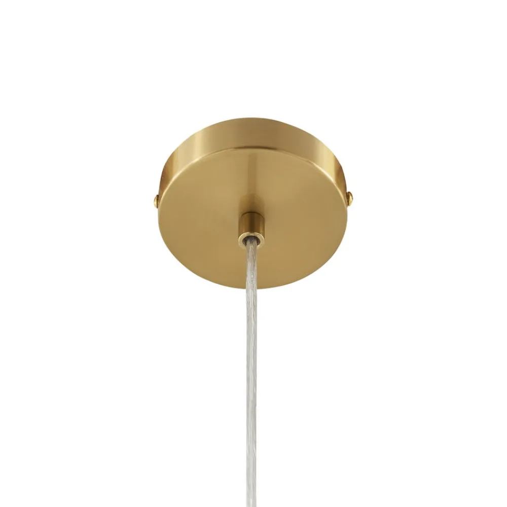 Lindby Pendellamper|Pendellamper > hængelampe Kupla, opal/klar, glas, 1 lyskilde, G9