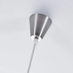 Lindby Pendellamper > hængelampe Marike, Ø 35 cm, hvid, glas, kugle, E27