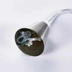 Lindby Pendellamper > hængelampe Marike, Ø 30 cm, hvid, glas, kugle, E27