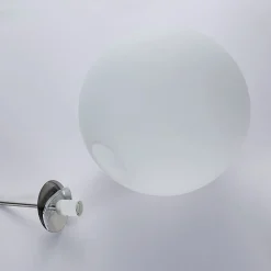 Lindby Pendellamper|Pendellamper > hængelampe Marike, Ø 40 cm, hvid, glas, kugle, E27