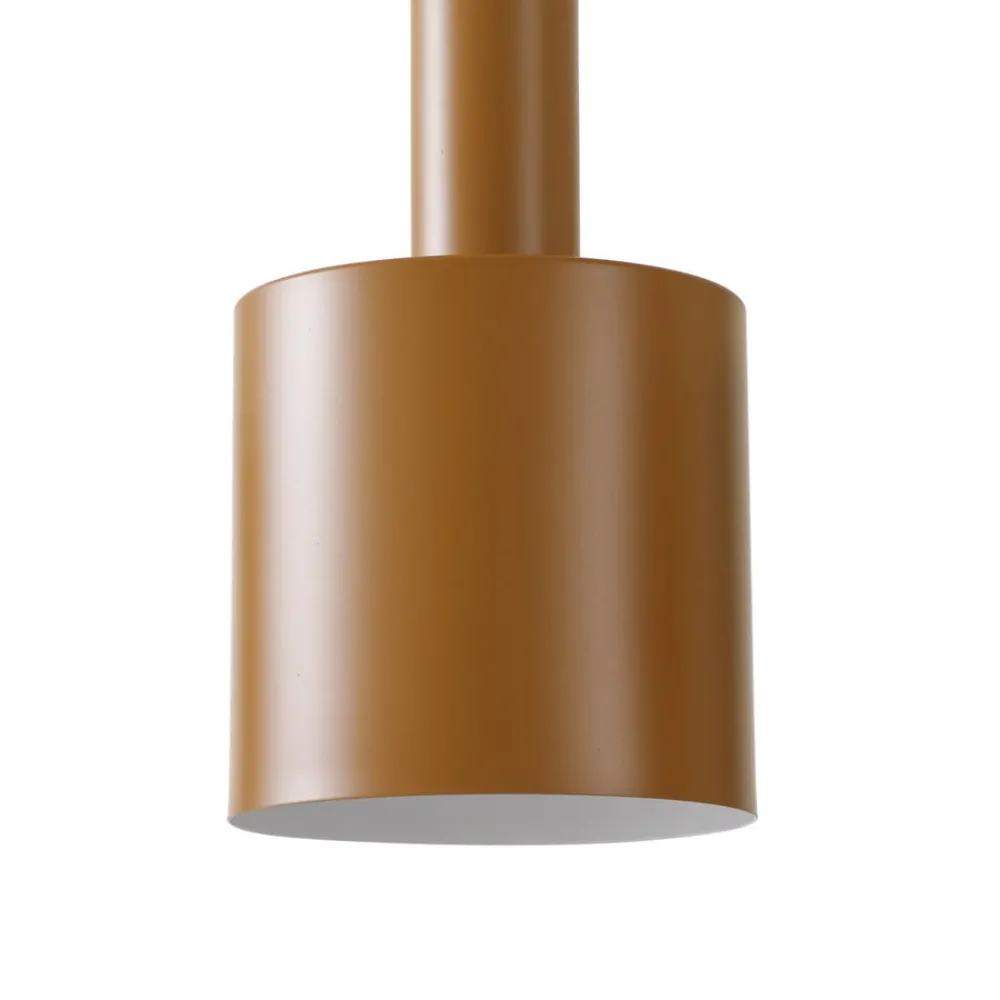 Lindby Pendellamper > hængelampe Ovelia, brun/kaffe/beige, 4 lyskilder, E27