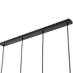 Lindby Pendellamper > hængelampe Ovelia, brun/kaffe/beige, 4 lyskilder, E27