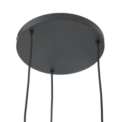 Lindby Pendellamper|Pendellamper > hængelampe Ovelia, brun/kaffe/beige, 3 lyskilder, E27