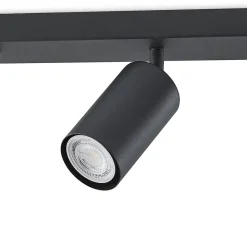 Lindby Pendellamper|Pendellamper > hængelampe Sanad, 100 cm, 7 lyskilder, sort, GU10