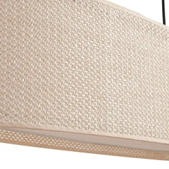 Pendellamper|Pendellamper ^ Lindby hængelampe Soula, 78 cm, beige, plast, E27