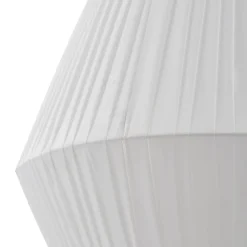 Lindby Pendellamper|Pendellamper > hængelampe Vitore, Ø 40 cm, tekstil, hvid