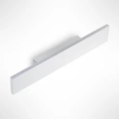 Lindby Gang|Væglamper > Ignazia LED-væglampe, 47 cm, hvid, metal, op/ned
