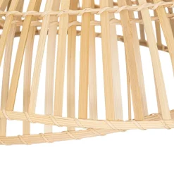 Pendellamper|Pendellamper ^ Lindby Ilajus hængelampe, Ø 62 cm, bambus, E27