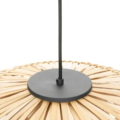 Pendellamper|Pendellamper ^ Lindby Ilajus hængelampe, Ø 62 cm, bambus, E27