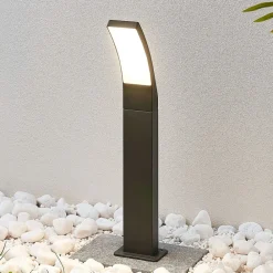Terrassebelysning|Gadebelysning ^ Lindby Ilvita LED-vejlampe, 60 cm, antracit, metal, IP54