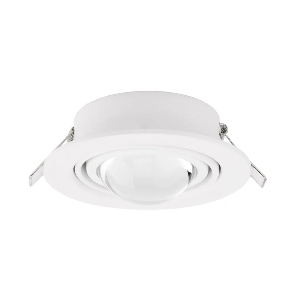 Lindby Indbygningsspots > indbygningsspot Jyla, hvid, 3.000 K, Ø 13 cm, linse