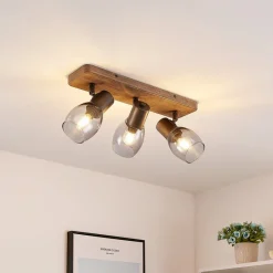 Lindby Loftlamper|Spotlights > Ineska loftspot, 3 lyskilder, kantet