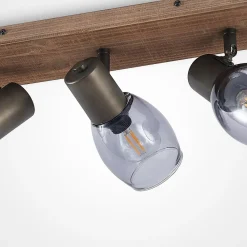 Lindby Loftlamper|Spotlights > Ineska loftspot, 3 lyskilder, kantet
