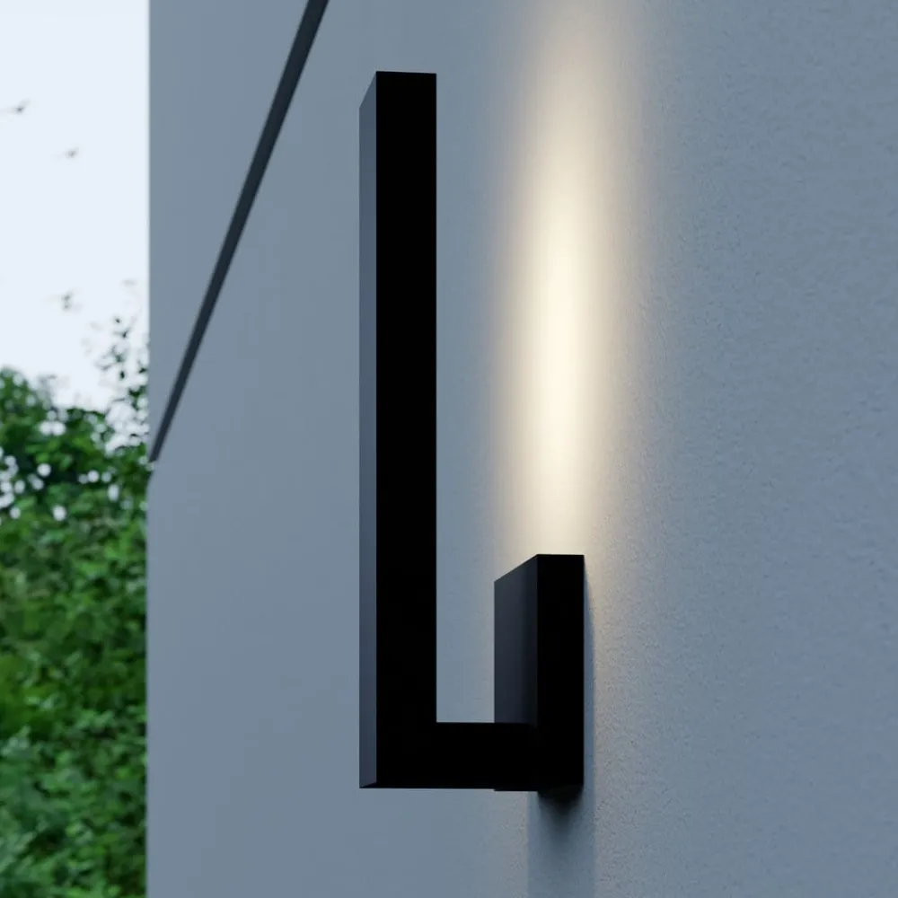 Lindby Terrassebelysning|Væglamper > Isadore udendørs LED-væglampe