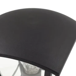 Lindby Terrassebelysning|Sokkellamper > Isidoro sokkellampe, sort, højde 28 cm, plast