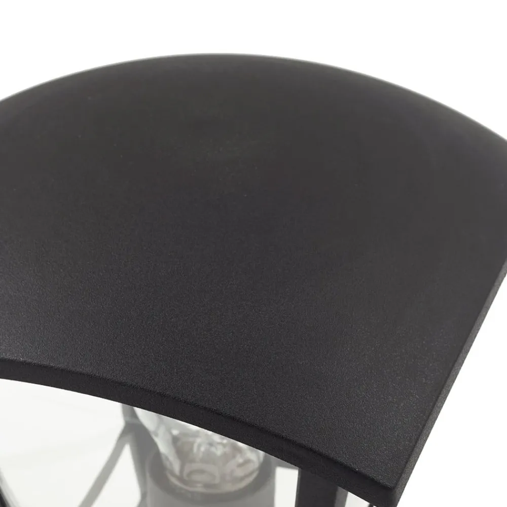 Lindby Terrassebelysning|Sokkellamper > Isidoro sokkellampe, sort, højde 28 cm, plast