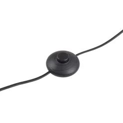 Gulvlamper ^ Lindby Jacinto gulvlampe, bambus, hamp, højde 130 cm