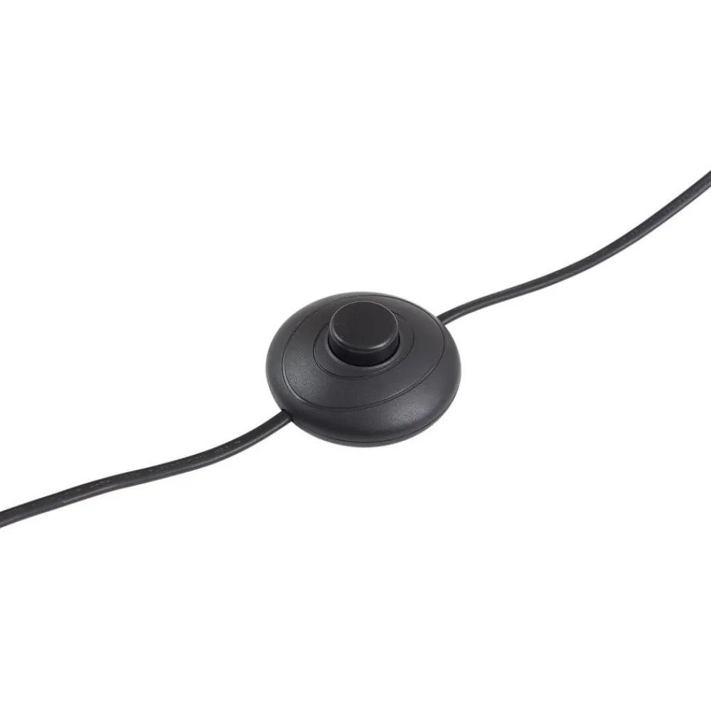 Gulvlamper ^ Lindby Jacinto gulvlampe, bambus, hamp, højde 130 cm