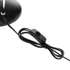 Arbejdsrum/Kontor|Bordlamper ^ Lindby Jamelia bordlampe, stål, sort