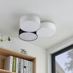 Loftlamper|Loftlamper ^ Lindby Janita LED-loftlampe, 3-lys, trefarvet