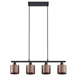 Lindby Pendellamper|Pendellamper > Joudy pendellampe, 4 lyskilder, mørk bronze