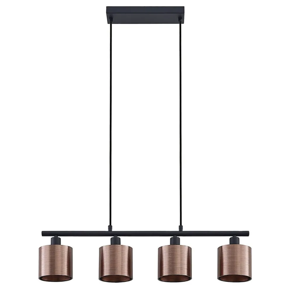 Lindby Pendellamper|Pendellamper > Joudy pendellampe, 4 lyskilder, mørk bronze