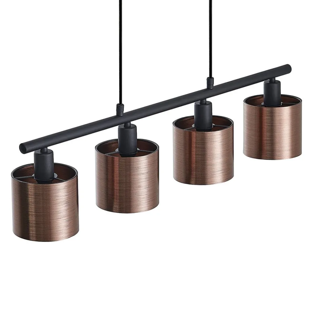 Lindby Pendellamper|Pendellamper > Joudy pendellampe, 4 lyskilder, mørk bronze