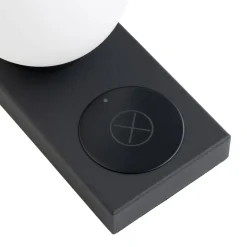 Lindby Arbejdsrum/Kontor|Bordlamper > Junis bordlampe, sort, opladningsfunktion