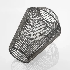 Lindby Dekorationsbelysning > Kaati LED solcellelygte, rattanlook, 37 cm