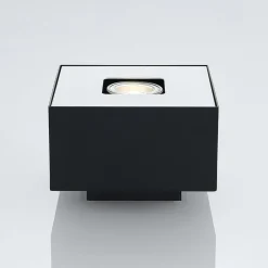 Lindby Loftlamper|Loftlamper > Kasi loftlampe, sort, 1 lyskilde, 14 x 14cm