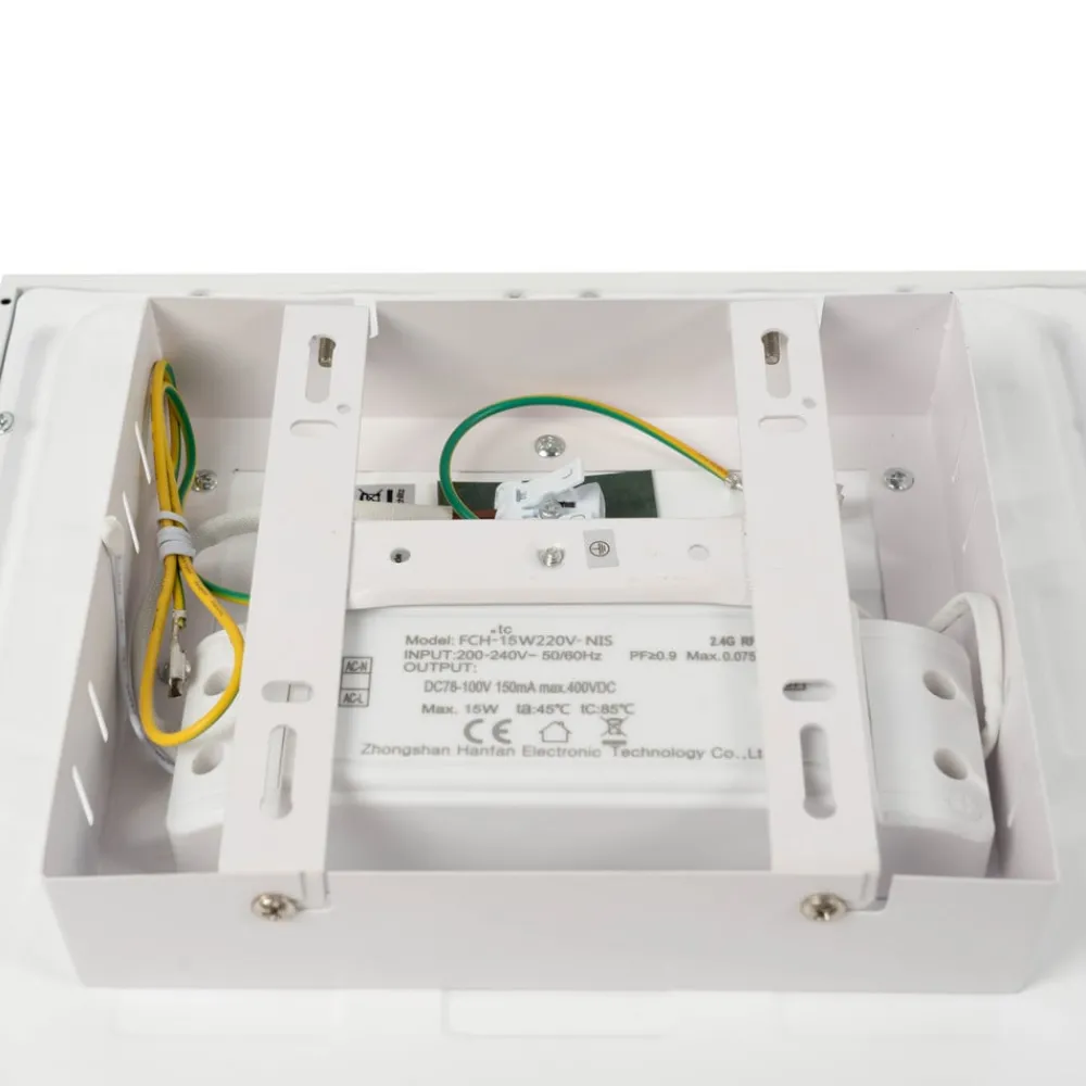 Lindby Arbejdsrum/Kontor|Loftlamper > Kenma LED-panel, CCT, 29,6 cm x 29,6 cm