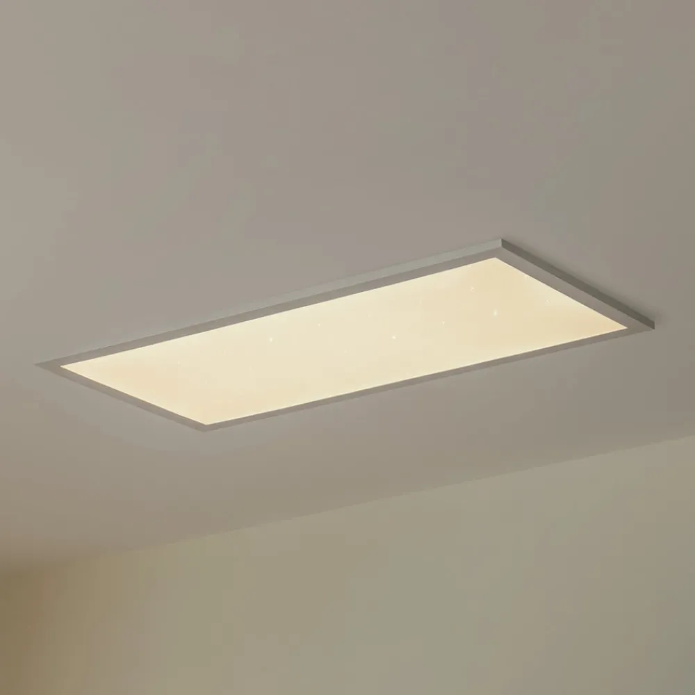 Lindby Arbejdsrum/Kontor > Kenma LED-panel, CCT, 29,6 cm x 59,6 cm
