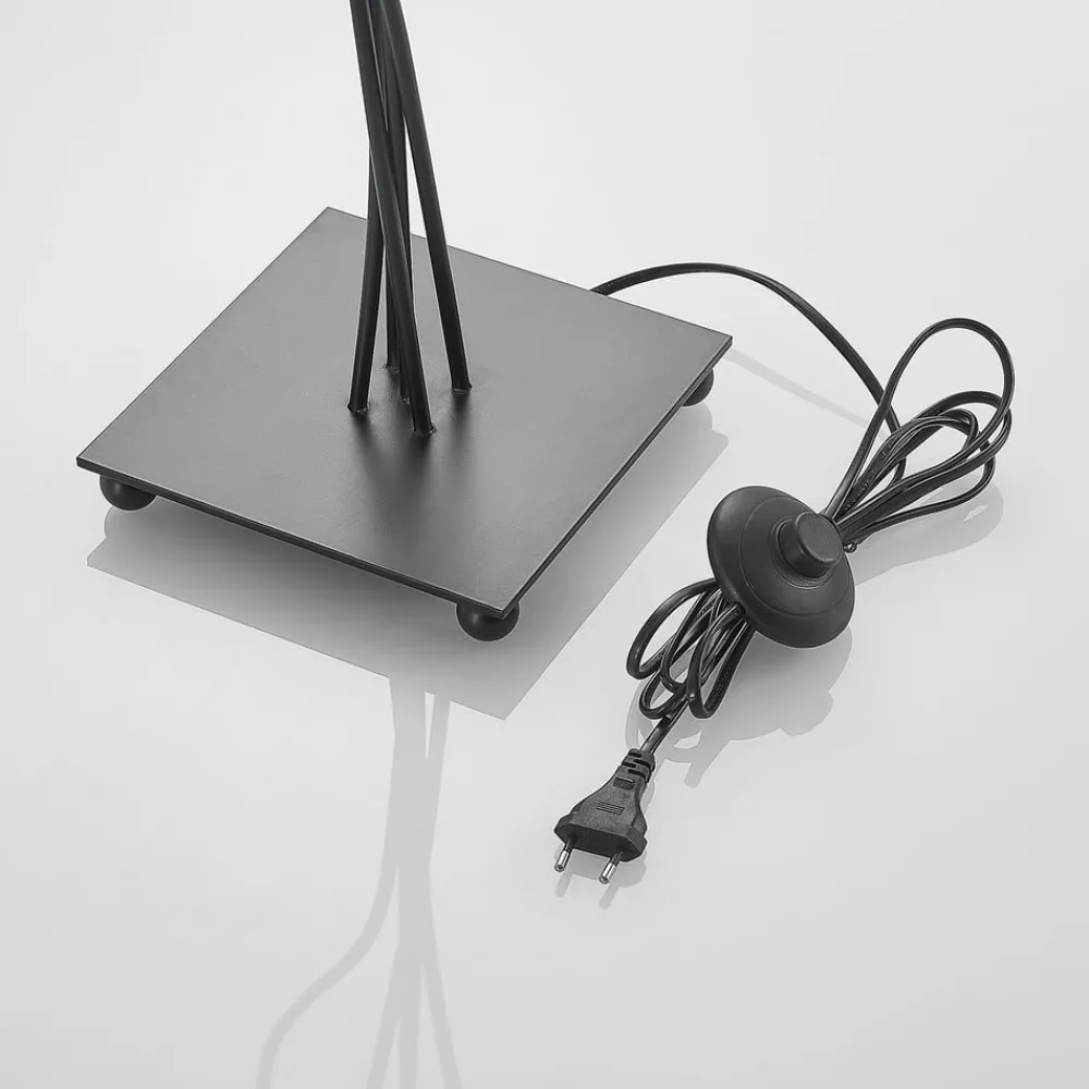 Lindby Gulvlamper > Komalie gulvlampe, 5 lyskilder, sort