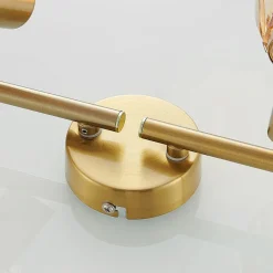 Gang|Loftlamper ^ Lindby Kosta loftlampe, 4 lyskilder, messing