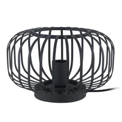 Bordlamper ^ Lindby Krish bordlampe i bur-look, sort