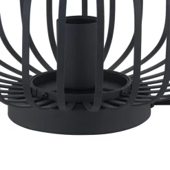 Bordlamper ^ Lindby Krish bordlampe i bur-look, sort