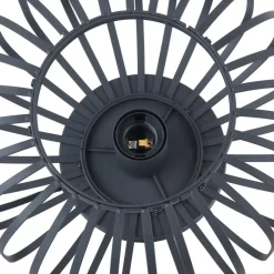 Bordlamper ^ Lindby Krish bordlampe i bur-look, sort