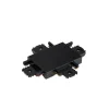 Lindby Skinnesystem > krydsstik Lumaro, sort, plast
