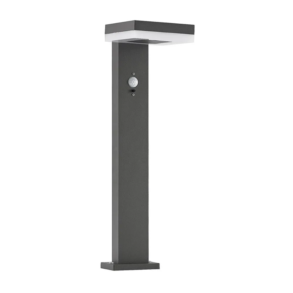 Lindby Solcelle Lampe Med Sensor|Væglampe Med Sensor > Laira LED-sokkellampe, solcelle, 50 cm