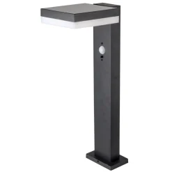 Lindby Solcelle Lampe Med Sensor|Væglampe Med Sensor > Laira LED-sokkellampe, solcelle, 50 cm