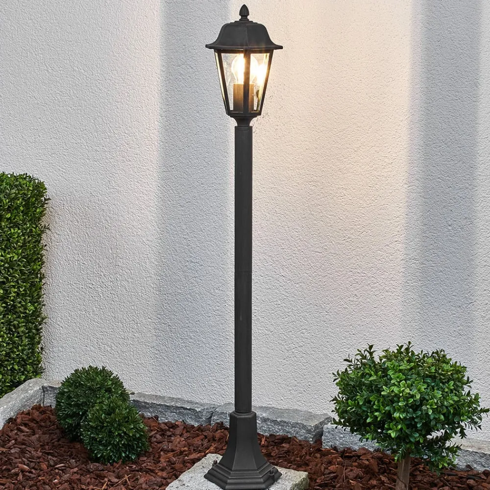 Lindby Terrassebelysning|Gadebelysning > Lamina pullert, 103 cm, lygte, metal, E27