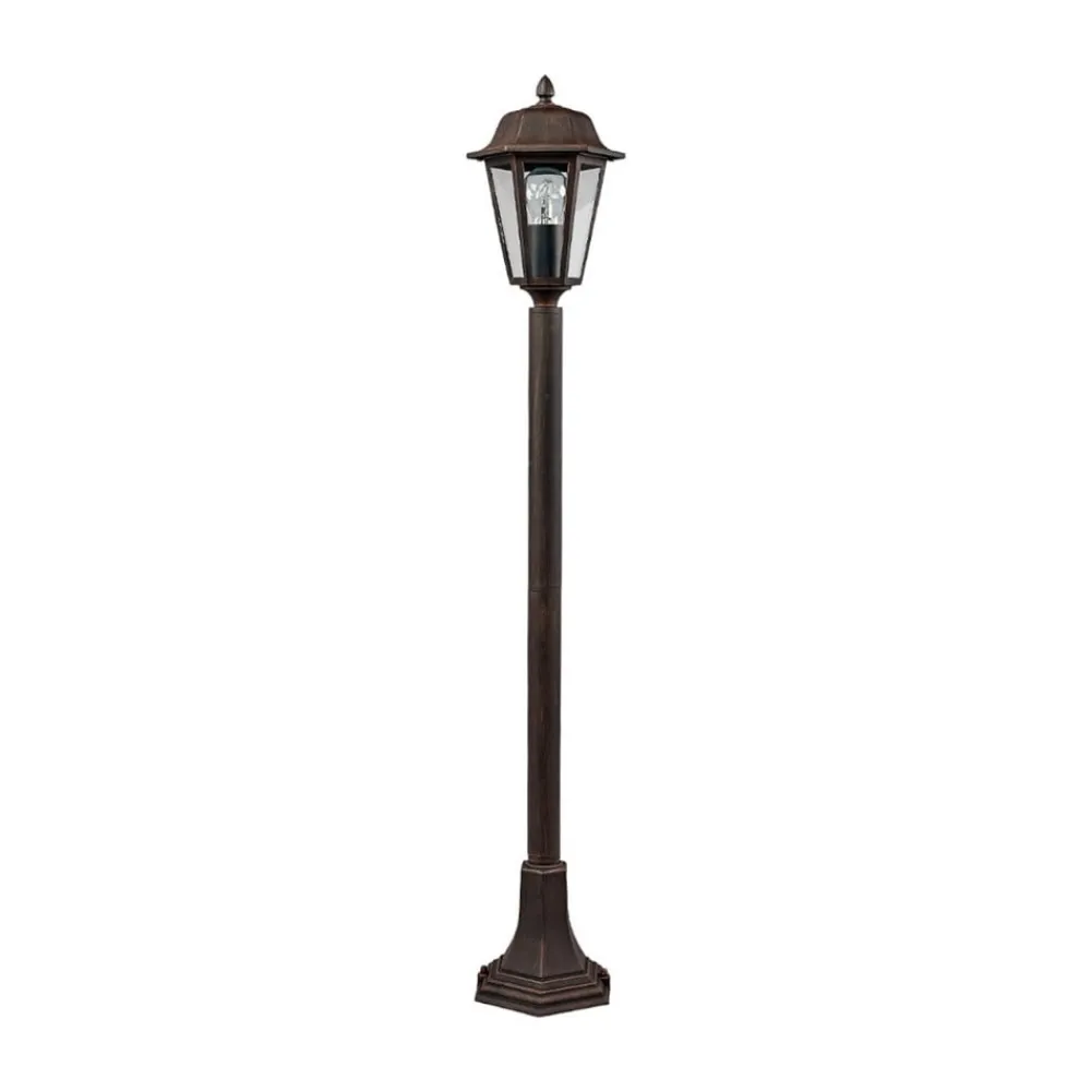 Lindby Terrassebelysning|Gadebelysning > Lamina pullert, 103 cm, lygte, metal, E27